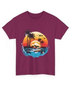 Sunset Tee for Beach Lovers
