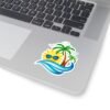 Tropical Kiss-Cut Stickers - Sunny Beach and Summer Vibes Decor